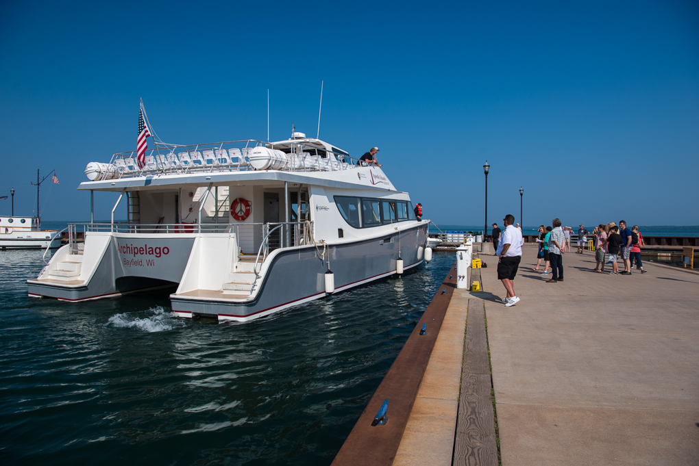 Apostle Islands Cruises at Bayfield, Wisconsin