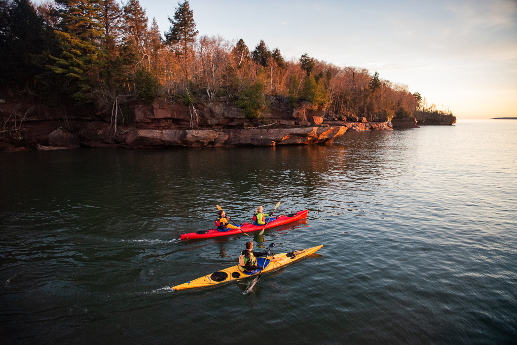 Kayaking at the Apostle Islands